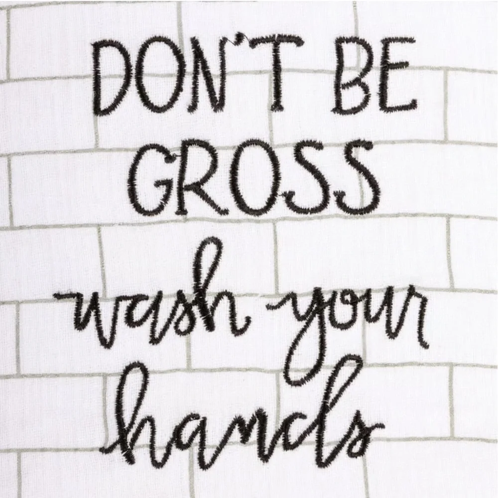 Primitives by Kathy “Don’t Be Gross” Bathroom Hand Towel